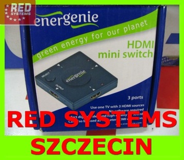 Разветвитель HDMI 3 в 1, разветвитель Energe