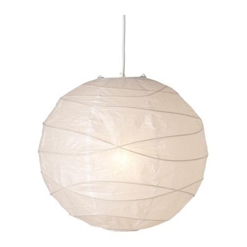 IKEA REGOLIT Klosz Lampy Wiszącej Śr. 45 cm BIAŁY