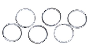 KÓŁKO DO KLUCZY BRELOK KLUCZE 25 MM 20 SZT TANIO
