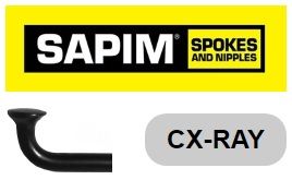 Sapim szprycha CX-Ray Black 254mm