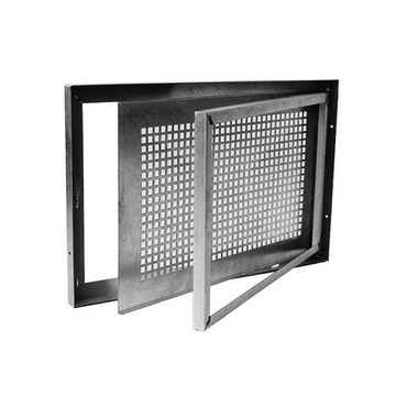 Okno piwniczne stalowe jednoskrzydłowe SD1 - 80x50