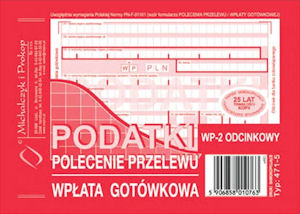 Druk MiP PODATKI Polecenie przelewu 471-5 A6 92966