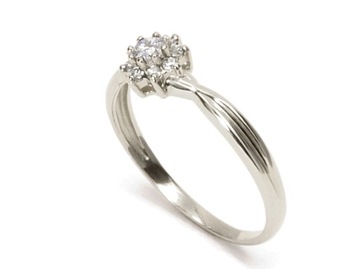 Golden 585 Обратный с Diamond 0,23CT