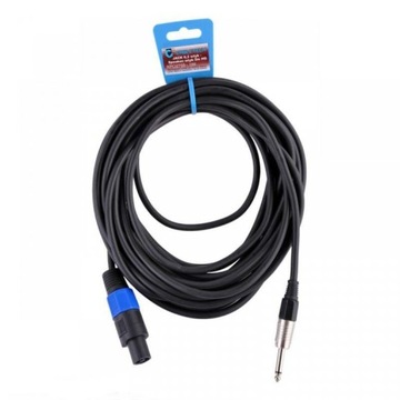 Cabletech Kabel JACK 6,3 wtyk- STC wtyk 5m HQ Kabel głośnikowy Speakon Jack