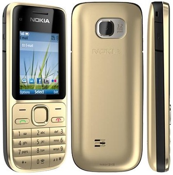 Мобильный телефон Nokia C2-01 64 МБ / 64 МБ черный