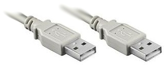 BHC7 PRZEWÓD KABEL USB MĘSKO-MĘSKI 2m HQ A-A M/M