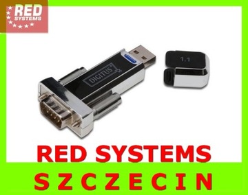 Адаптер Digitus USB RS232 COM Последовательный WIN 7 8 10