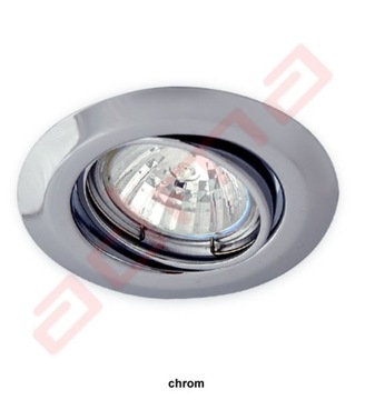 OPRAWA oprawka halogenowa RUCHOMA do led BIAŁA