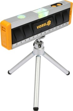 POZIOMNICA LASEROWA MINI STATYW 170mm VOREL 17560