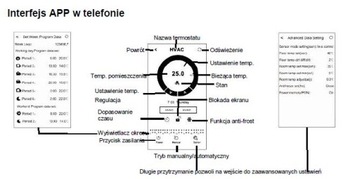 РЕГУЛЯТОР ТЕМПЕРАТУРЫ WiFi ТЕРМОСТАТ КОНТРОЛЛЕР МАТЕРИА С ПОДОГРЕВОМ ПОЛА