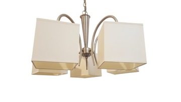 LAMPA SUFITOWA, WISZĄCA ŻYRANDOL, ABAŻUR METTE