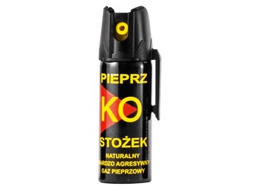 GAZ PIEPRZOWY OBRONNY 50 ml KLEVER KO STOŻEK FOG