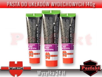 УПЛОТНИТЕЛЬНАЯ ПАСТА ДЛЯ ВЫХЛОПА 140G WURTH