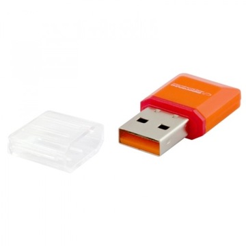 RED Mini Micro SD SDHC USB 2.0 Кардридер Оранжевый