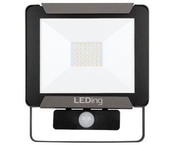 NAŚWIETLACZ LED HALOGEN LAMPA 30W PIR + STOP PIR