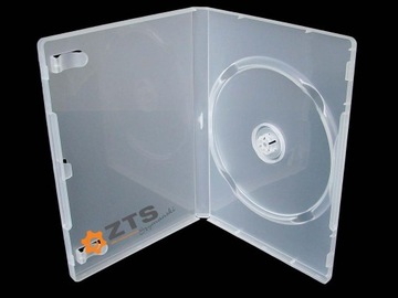 Футляр-коробки 1 x DVD CLEAR 14 мм - 100 шт.