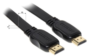 ПЛОСКИЙ КАБЕЛЬ HDMI-5.0-FL 5 м ABCV