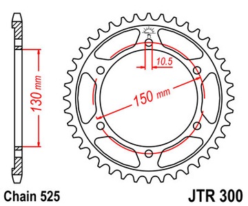 Комплект привода ЦЕПЬ ПРИВОДНОЙ ЗВЕЗДОЧКИ СДЕЛАЛА JT YAMAHA TDM 900 STRONG X-Ring!