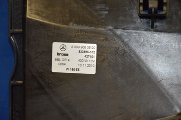 MERCEDES W ML 166 GL 166 WIATRAK MODUŁ WIATRAKA