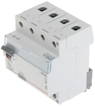 Устройство защитного отключения LEGRAND 4P 25A 411707