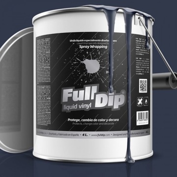 FULL DIP Folia guma w sprayu NIEBIESKA 4L