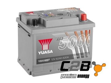 AKUMULATOR YUASA YBX5027 65Ah Grójec WYMIANA 0zł
