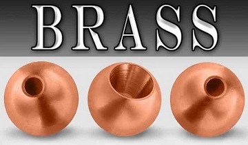 KORALIKI korale MOSIĘŻNE COPPER 10-sztuk 3,8 mm