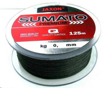 JAXON PLECIONKA SUMATO 0,10 mm 125m/250m 7 kg NEW ZIELONA