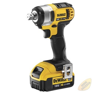 Klucz Udarowy akumulatorowy Dewalt DCF880M2 na baterie 18V zakrętarka 1/2