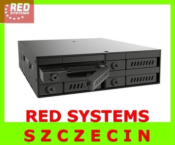 RED Pocket 5,25 дюйма, 4 жестких диска, твердотельный накопитель 2,5 дюйма, SATA Chieftec v2