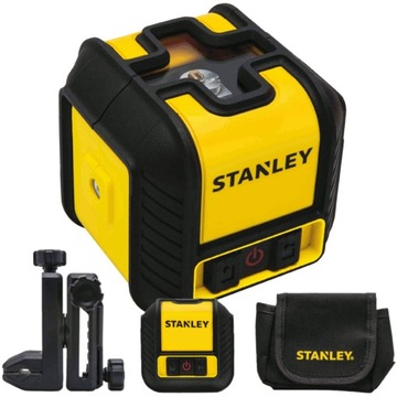 STANLEY CUBIX POZIOMICA LASER KRZYŻOWY 12m RED