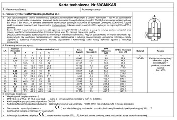 ПРОДОЛЬНЫЙ КЛАСС ШЕЙКЕЛЕЙ. 6 ПОДОВАННЫЙ СВИДЕТЕЛЬСТВО - 0,75Т - 1 ШТ.