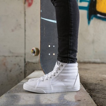 ОБУВЬ VANS SK8-HI true white VD5IW00 R.42