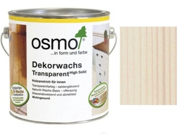 Osmo Wosk Dekoracyjny 3186 MATOWA BIEL 0,125L