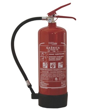 Gaśnica proszkowa GP4x ABC - producent BOXMET