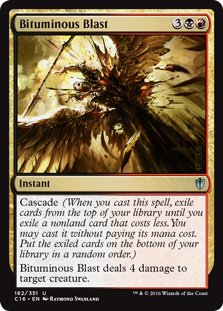 MTG 2x Bituminous Blast (Uncommon)