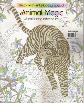 RELAX WITH ART-ANIMAL MAGIC UK (KOLOROWANKA )