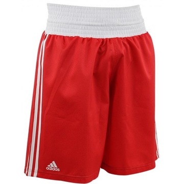 Spodenki Adidas bokserskie do boksu L AIBA czerwone