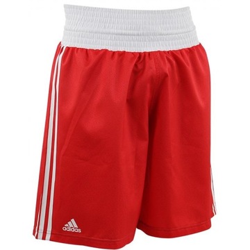 Spodenki Adidas bokserskie do boksu M AIBA czerwone