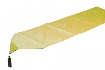 Obrus plamoodporny 33x170 szarfa Jedeka Limonka