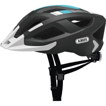 Kask rowerowy MTB z daszkiem Abus Aduro 2.0 rozmiar L 58-62 cm race grey