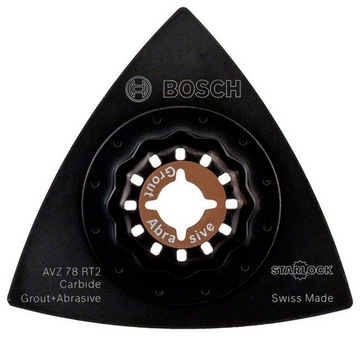 Диск шлифовальный BOSCH, рашпиль AVZ 78 RT2 STARLOCK