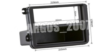 RÁMEČEK RÁDIOVÁ VW GOLF V 5 PLUS 6 VI PASSAT B6 EOS