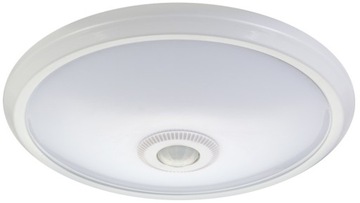 Plafon Lampa sufitowa z czujnikiem ruchu zmierzchu LED 12W +awaryjne zasila