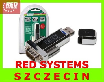 Адаптер Digitus USB RS232 COM Последовательный WIN 7 8 10