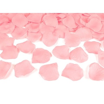 Okvetné lístky Ružové Jasné na Valentína Svadba Relácia Dekorácie 100 kusov