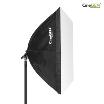 LAMPA STUDYJNA softbox 50x70cm + 400W statyw