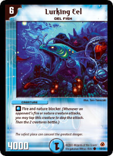 *DM-05 DUEL MASTERS - LURKING EEL - !!!