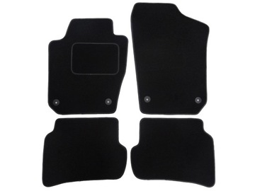 SEAT IBIZA 2008-.... DYWANIKI WELUROWE 8mm