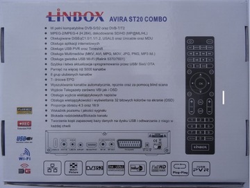 LINBOX AVIRA T20COMBO - HD-ТЮНЕР С МОДУЛЯТОРОМ